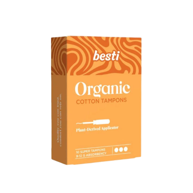 Organic Super Tampons (10 Pack)