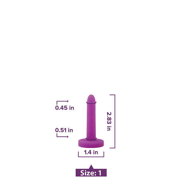 Intimate Rose | Silicone Trainer (Dilator) Size 1