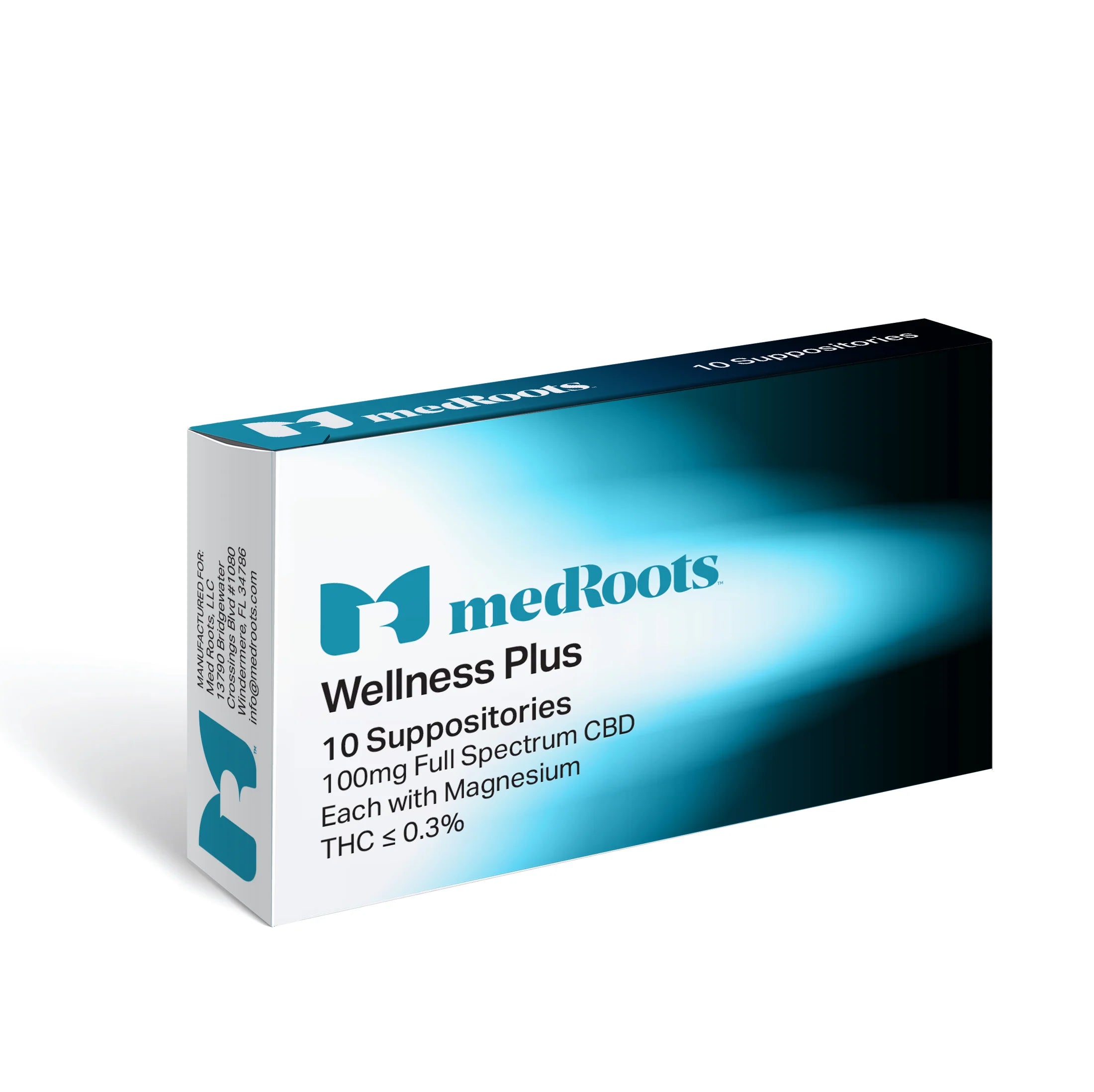 Wellness Plus Suppositories (100mg Full Spectrum)