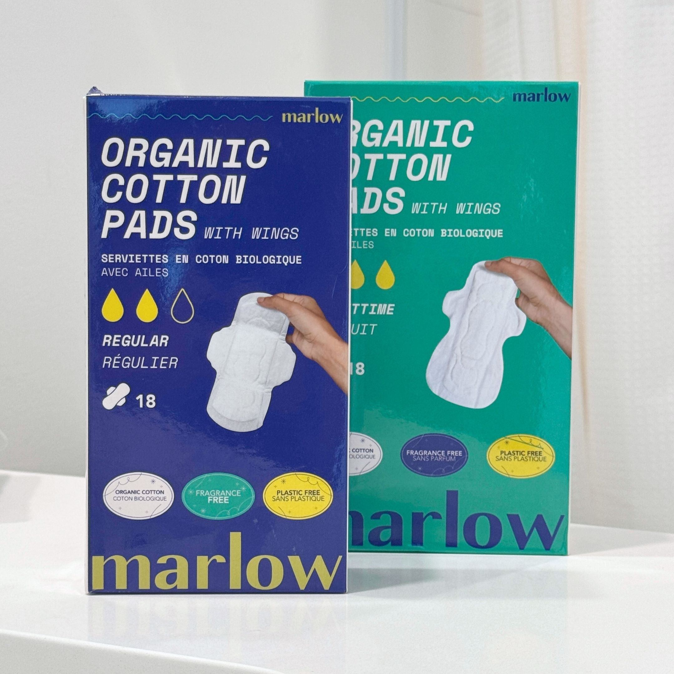 Regular and Overnight Pads