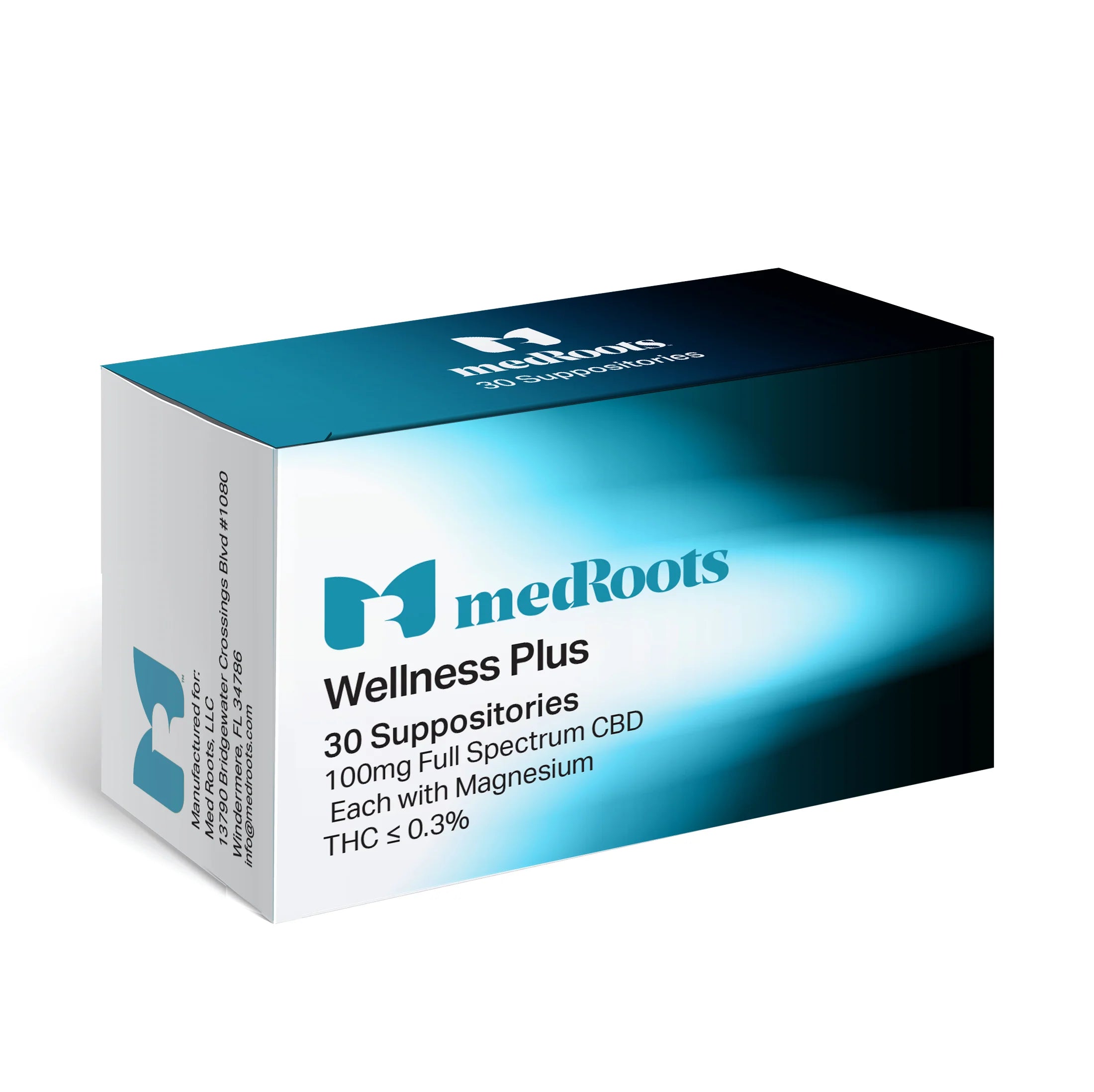 Wellness Plus Suppositories (100mg Full Spectrum)