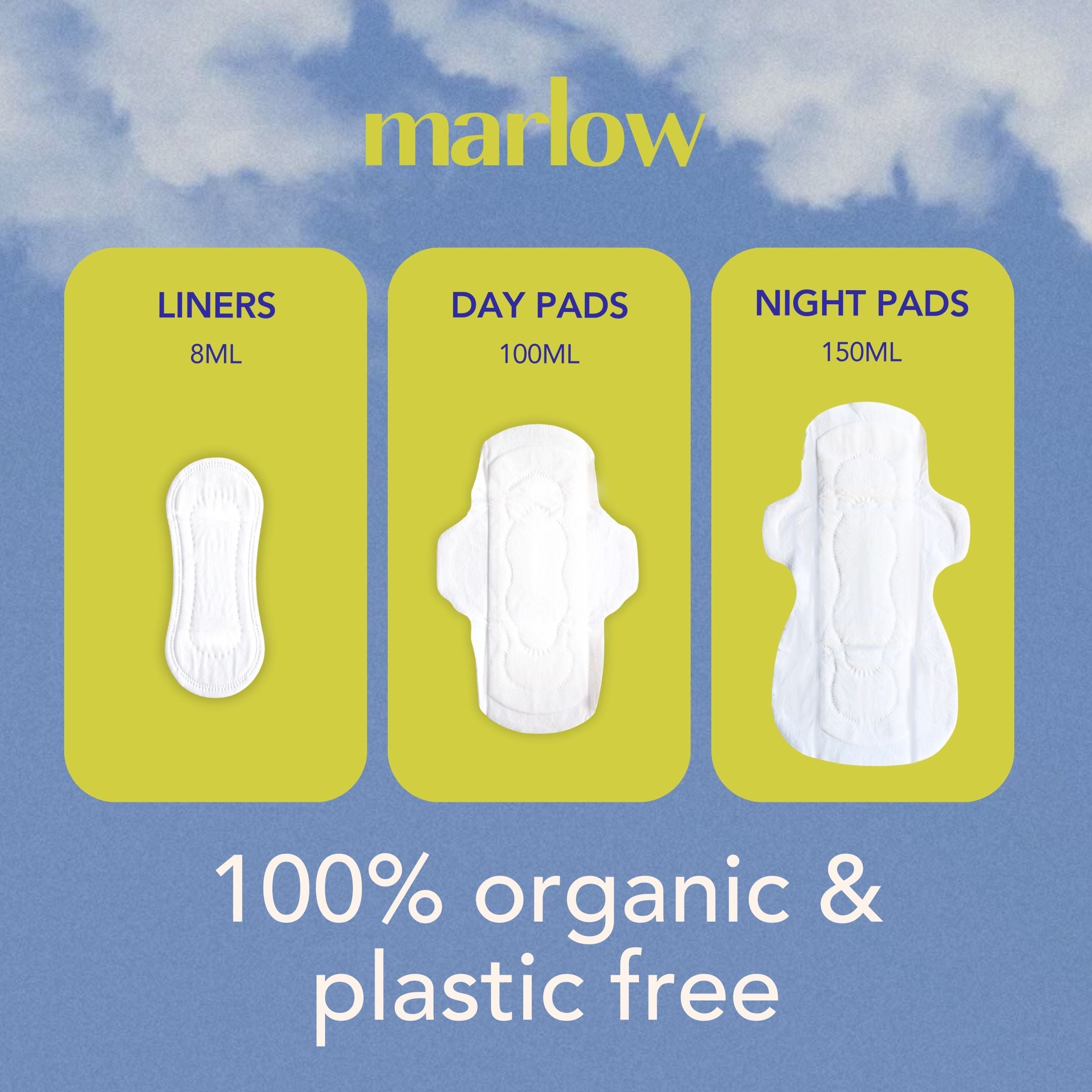 Regular and Overnight Pads