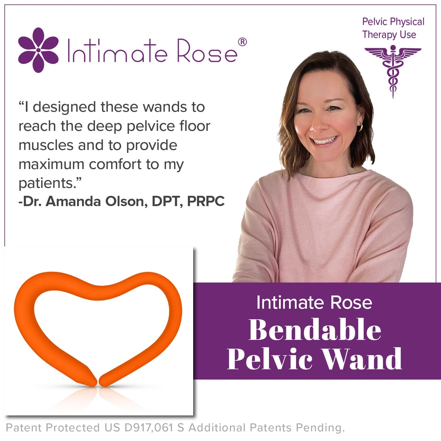Intimate Rose | Bendable Pelvic Wand