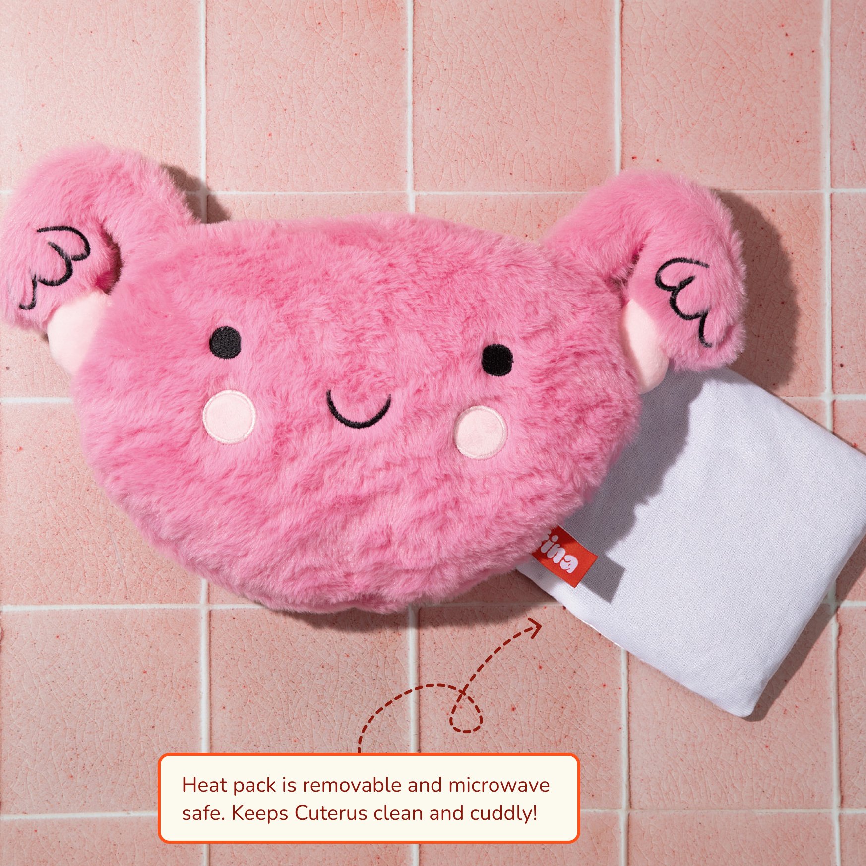 TINA Healthcare | Cuterus Heatable Plushie