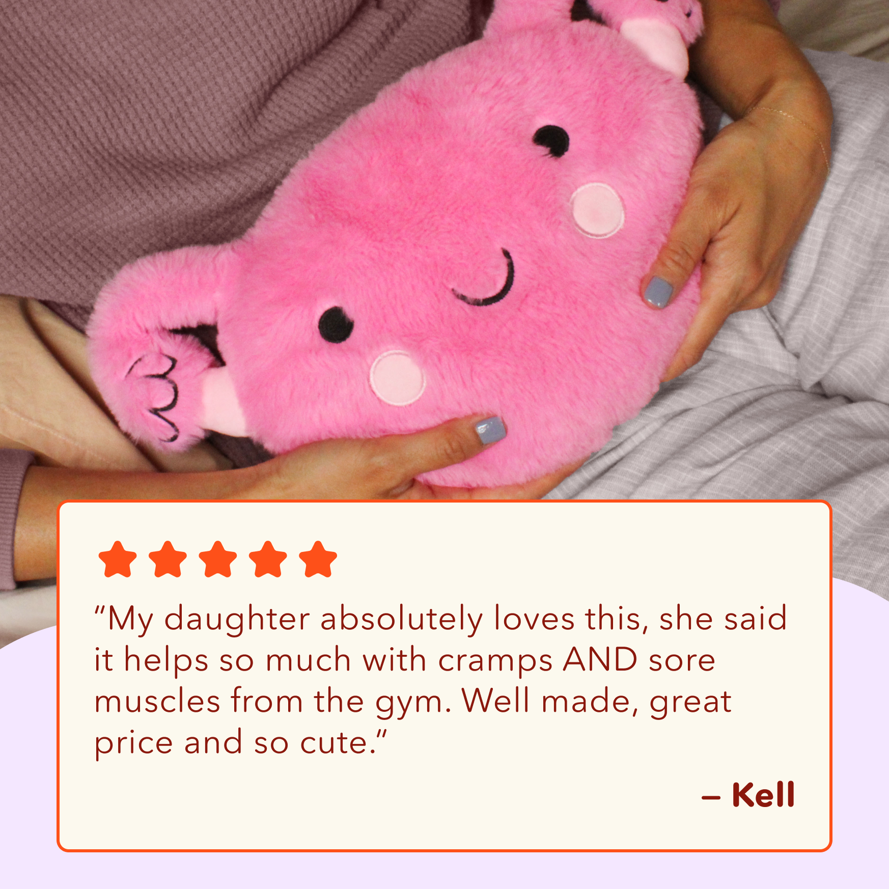 TINA Healthcare | Cuterus Heatable Plushie