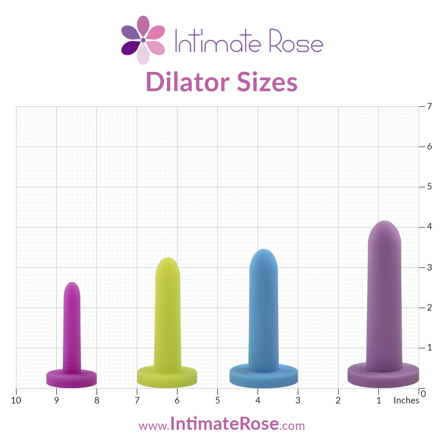Intimate Rose | Small Trainer (Dilator) Set of 4