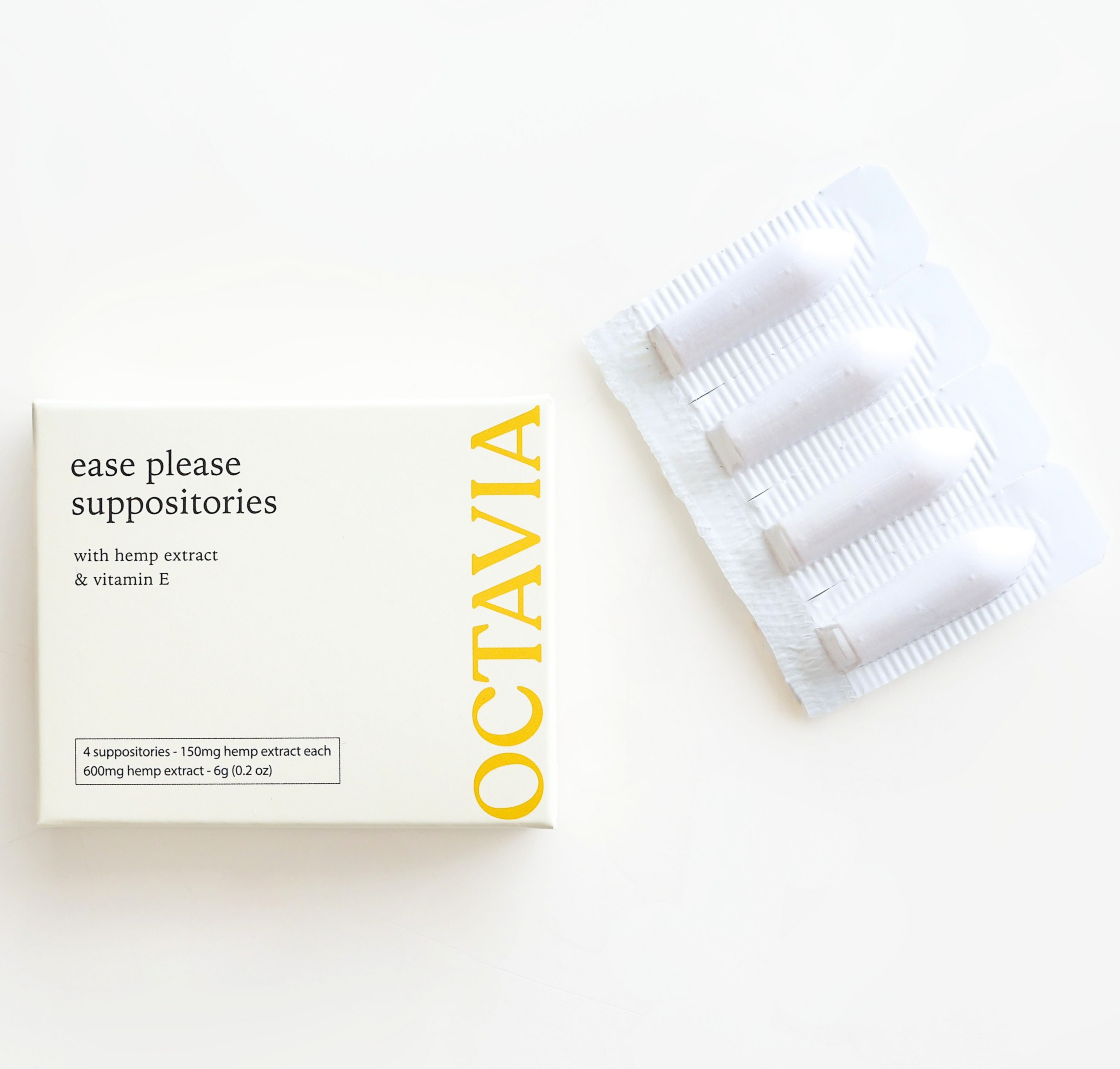 Octavia | Ease Please Suppositories