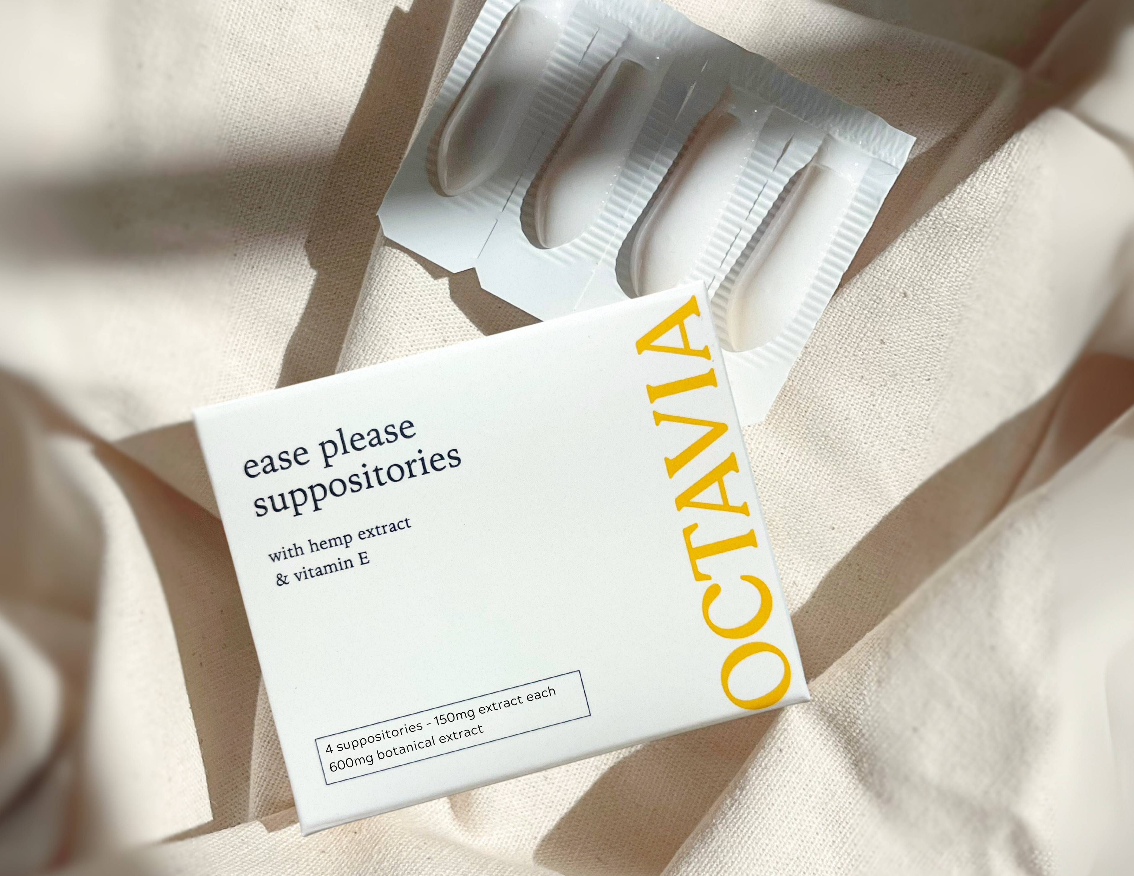 Octavia | Ease Please Suppositories