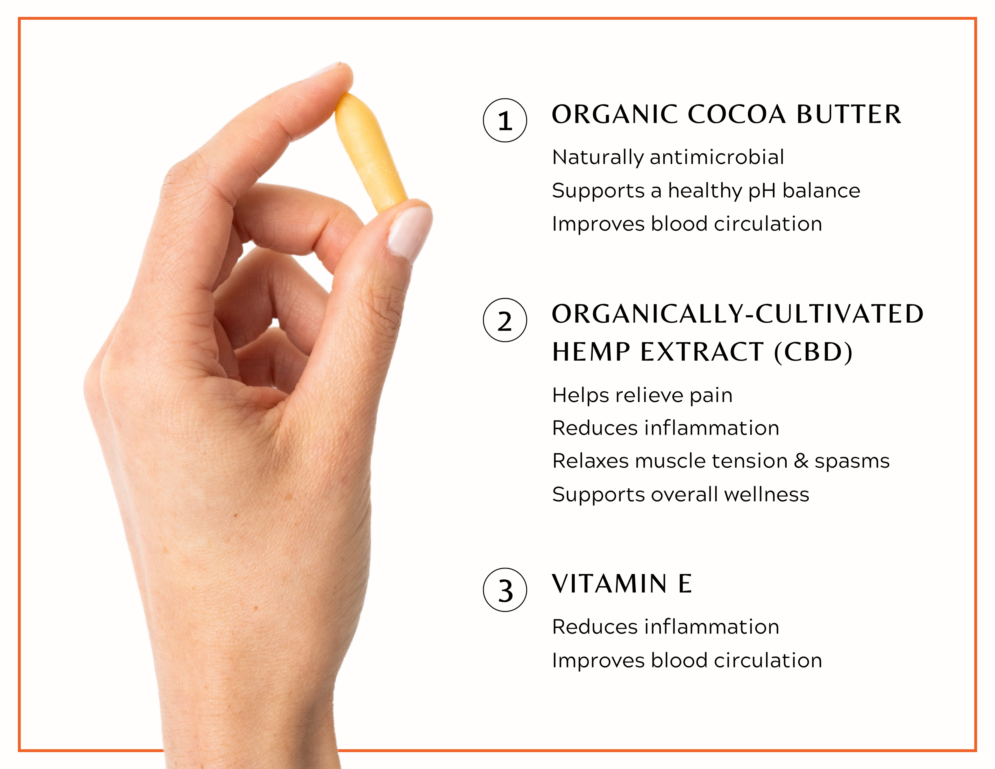 Octavia | Ease Please Suppositories