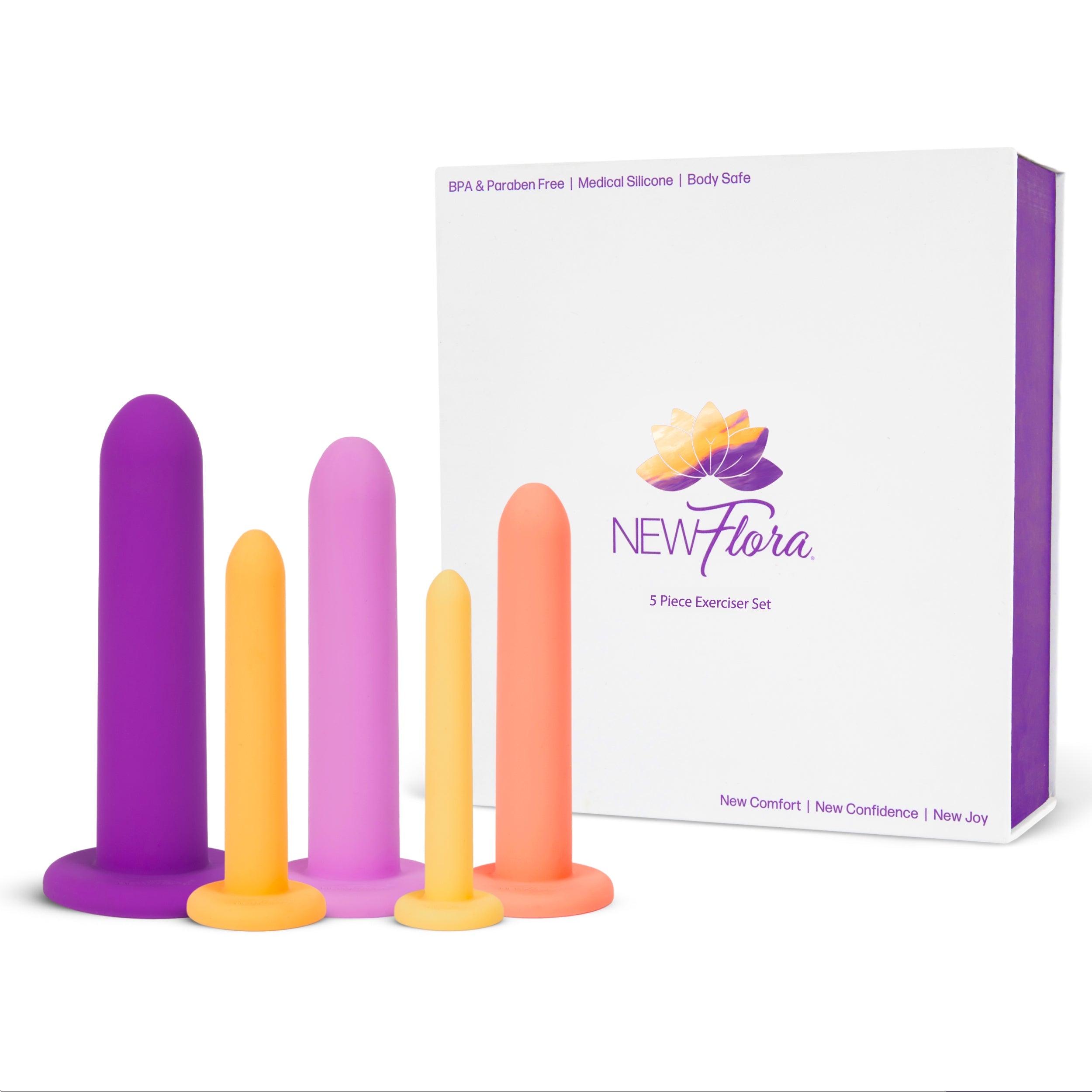 NewFlora | 5 Piece Exerciser Set