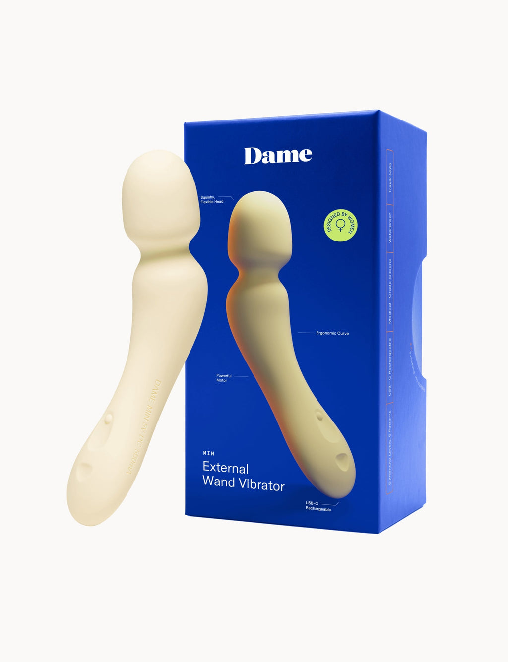 Min Mini Wand Vibrator