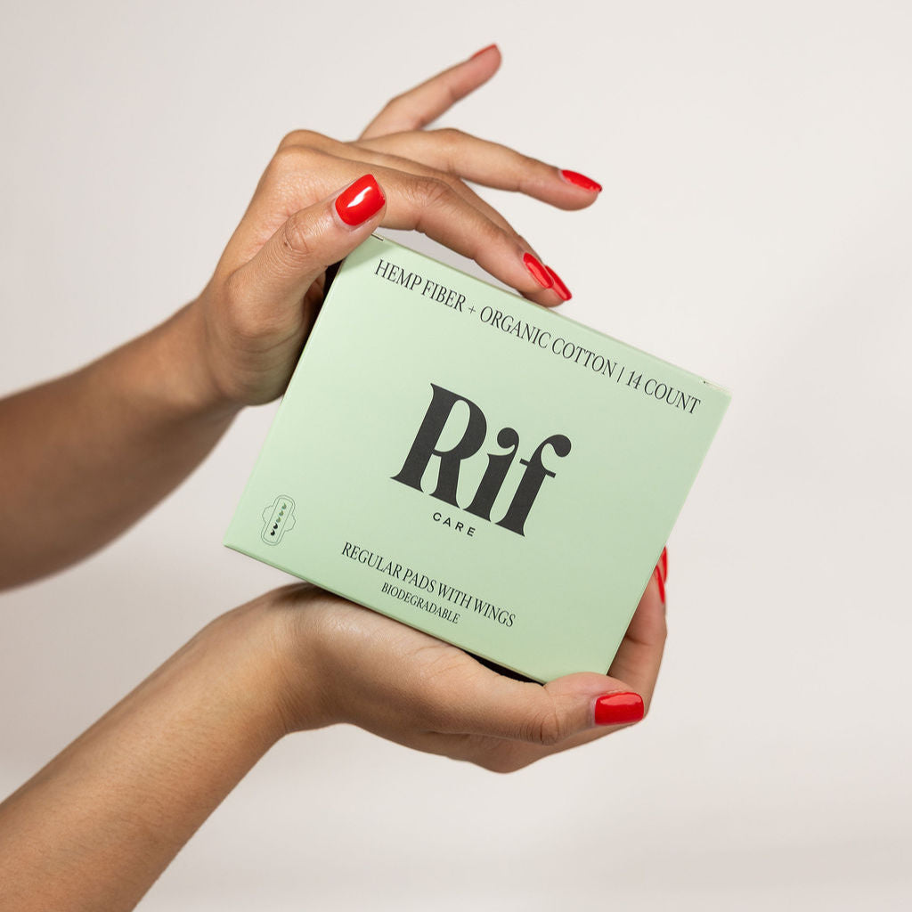 Rif Care | Organic Regular Pads (14 Pack)
