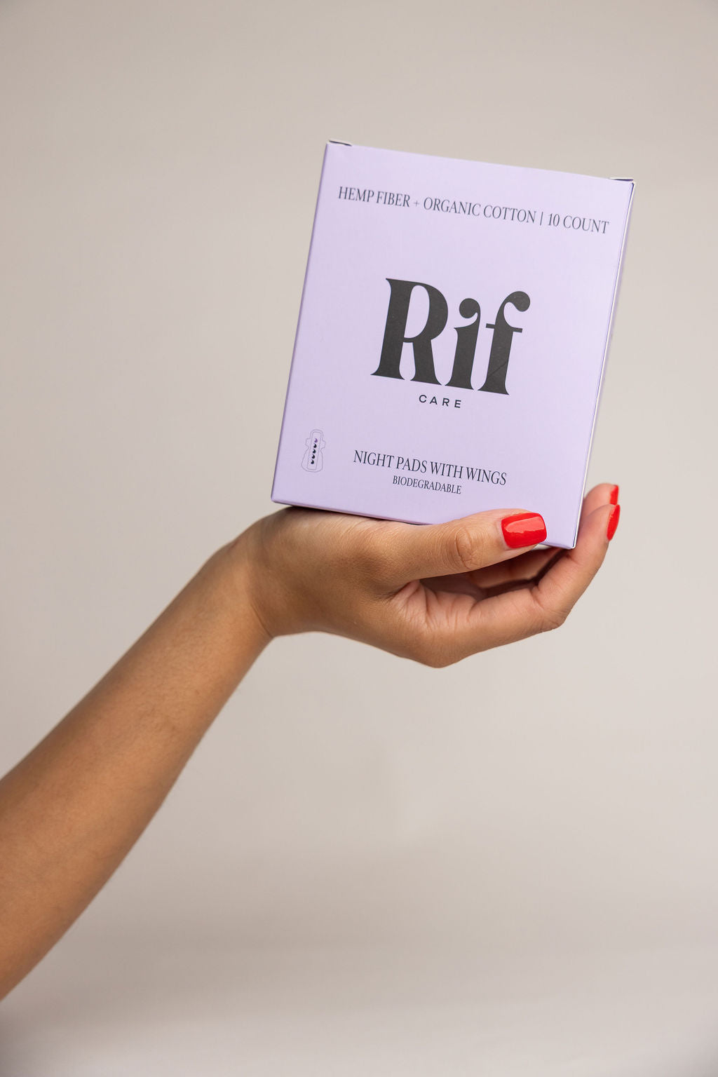 Rif Care | Organic Night Pads (10 Pack)