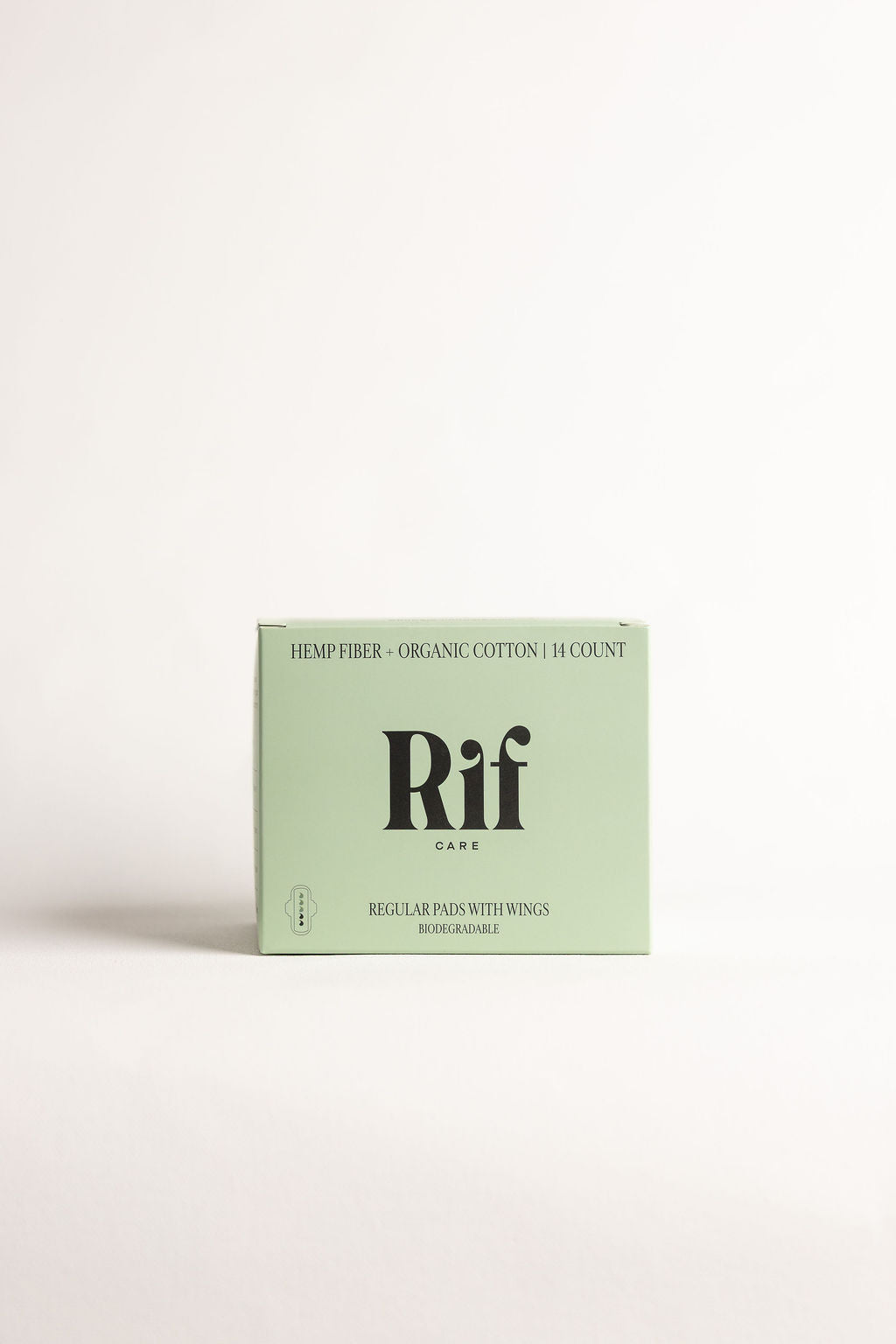 Rif Care | Organic Regular Pads (14 Pack)
