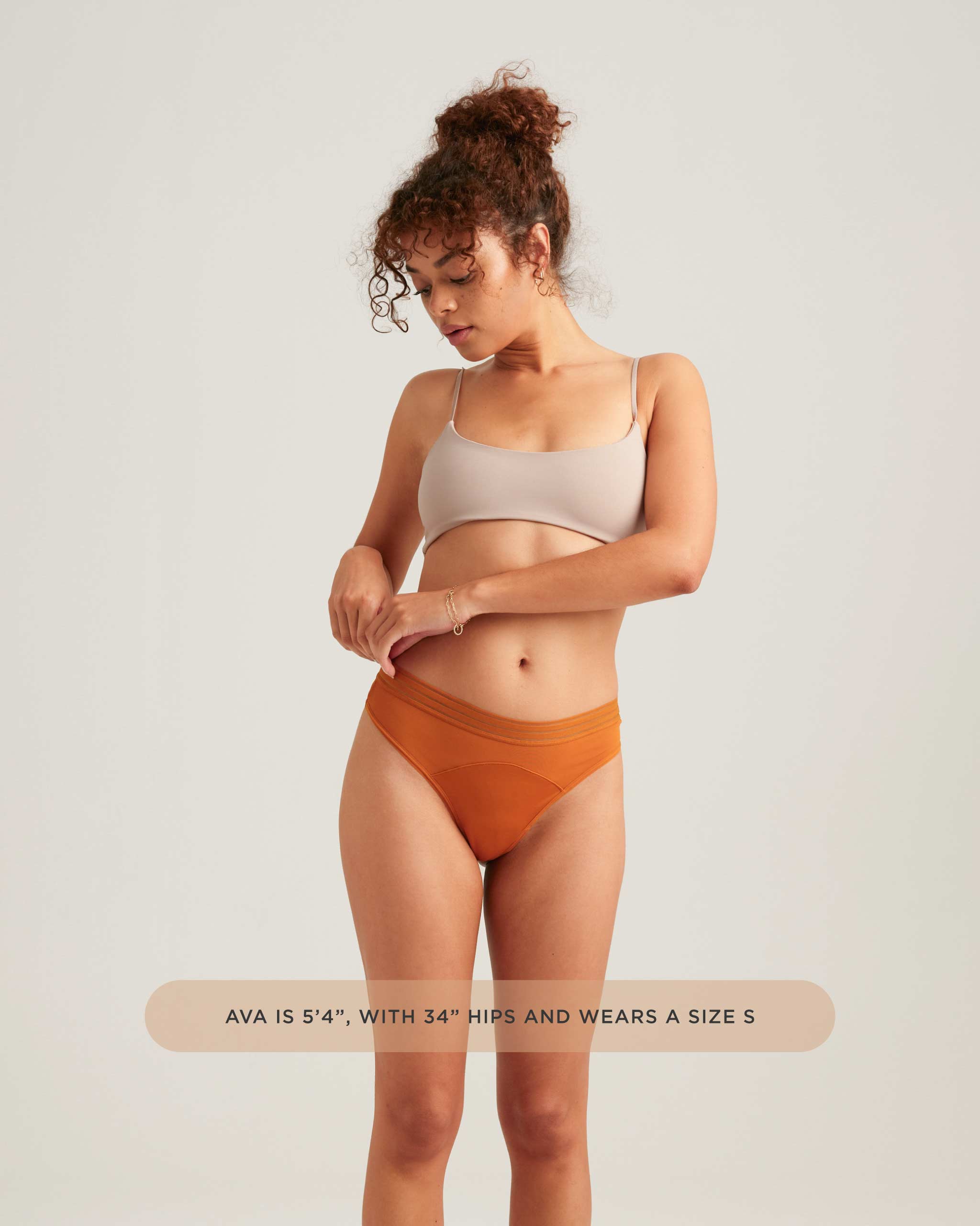 Leakproof Mesh Thong