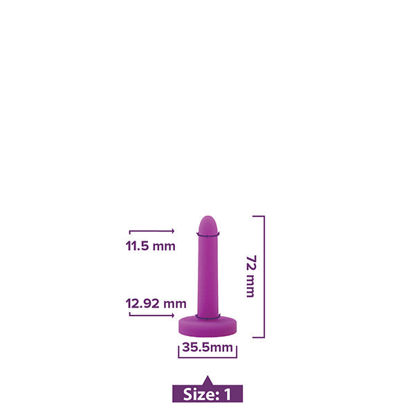 Intimate Rose | Silicone Trainer (Dilator) Size 1