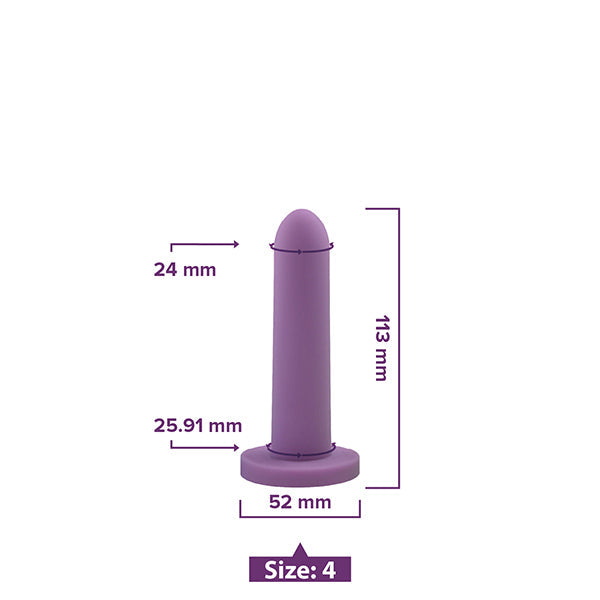 Intimate Rose | Silicone Trainer (Dilator) Size 4