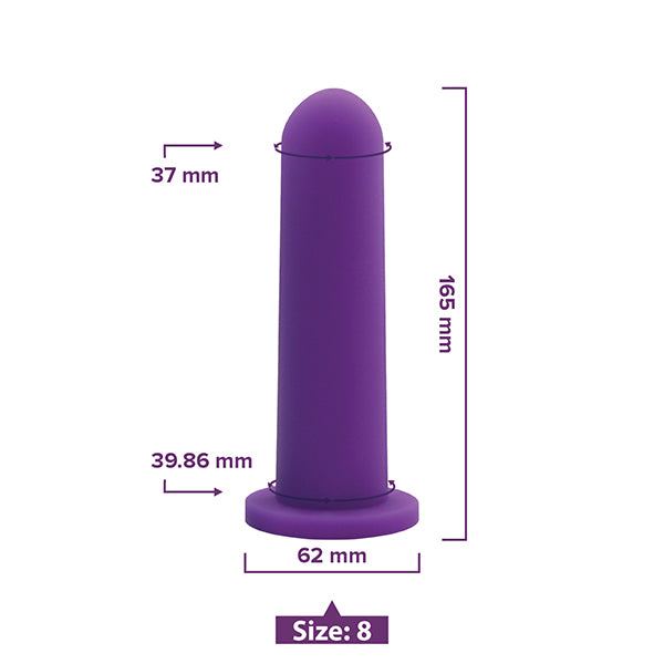 Intimate Rose | Silicone Trainer (Dilator) Size 8