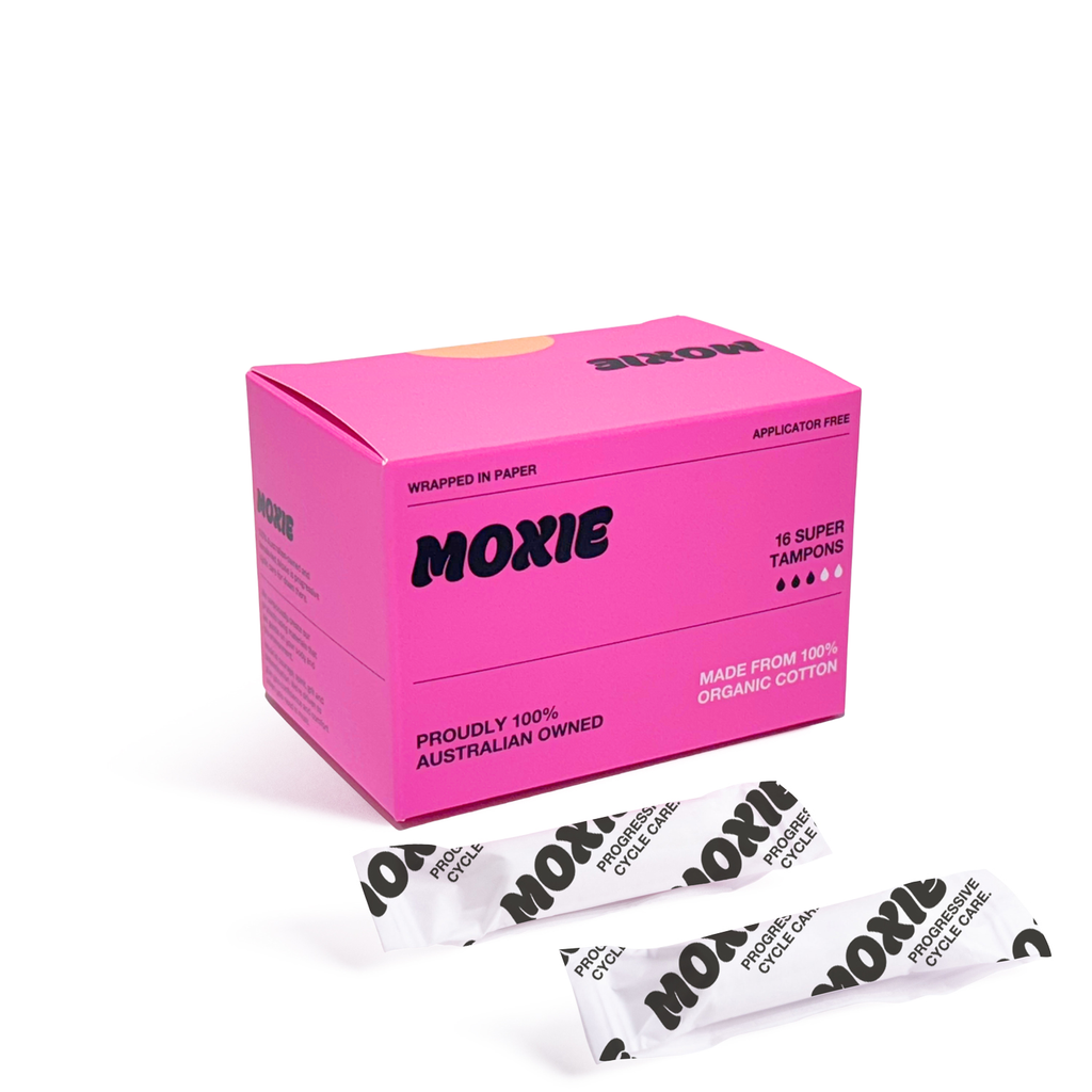 Moxie | Organic Super Tampons (16 pack)