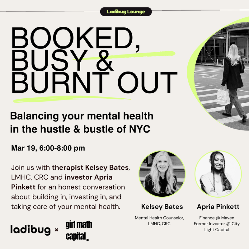 Booked, Busy & Burnt Out: A Conversation on Mental Health