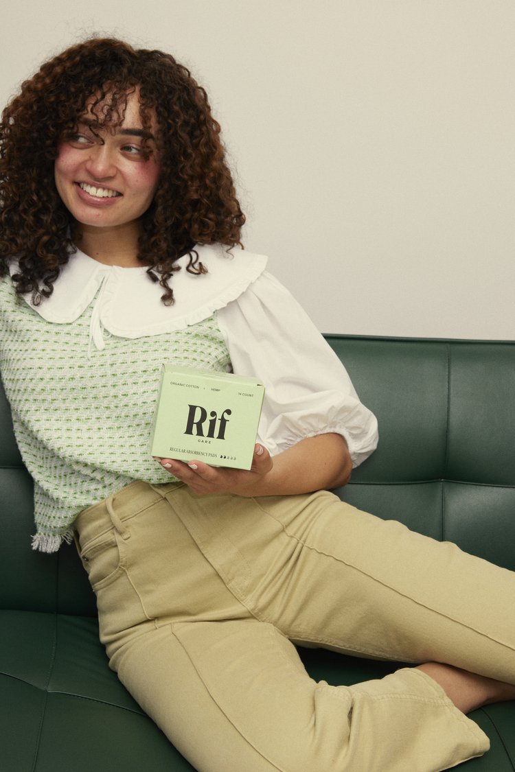 Rif Care | Organic Regular Pads (14 Pack)