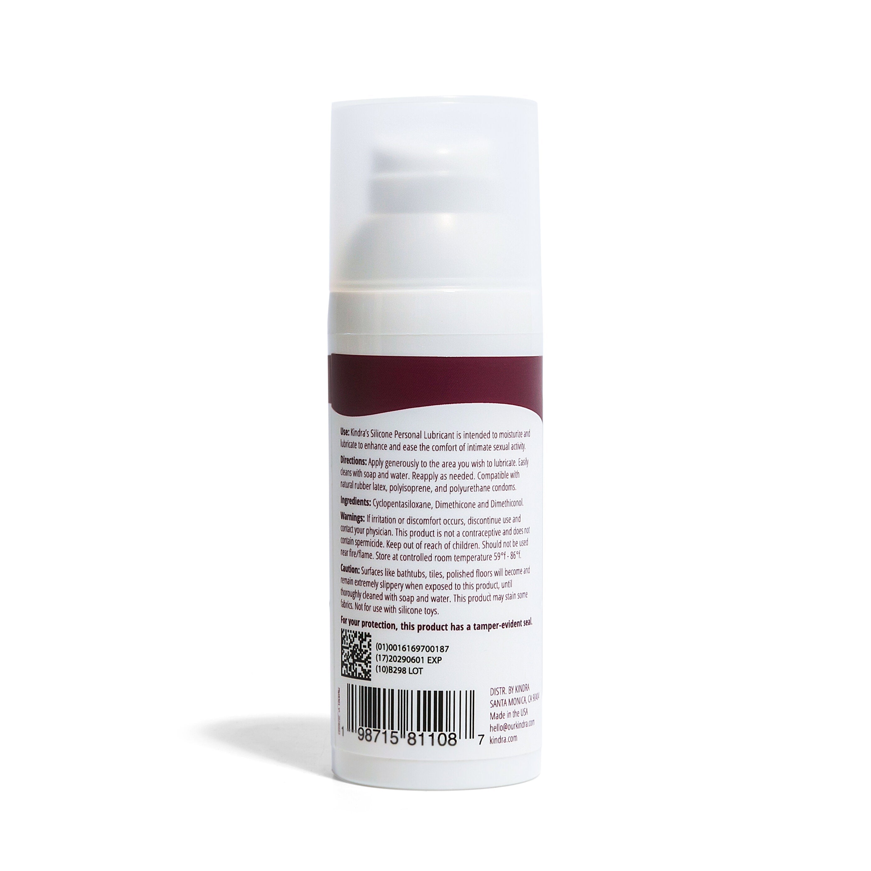 Kindra | V Lube Silicone Lubricant