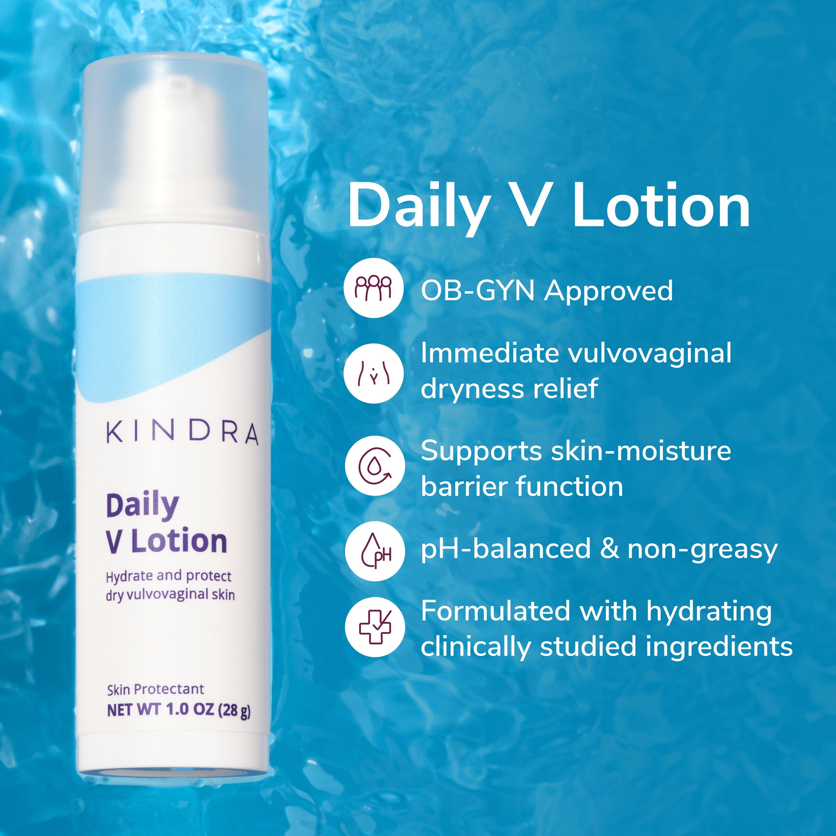 Kindra | Daily V Lotion